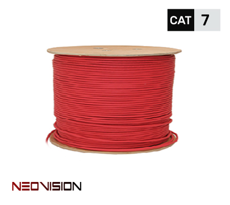 כבל רשת גליל 100 מטר CAT7