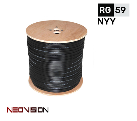 גליל 100 מטר RG59 NYY
