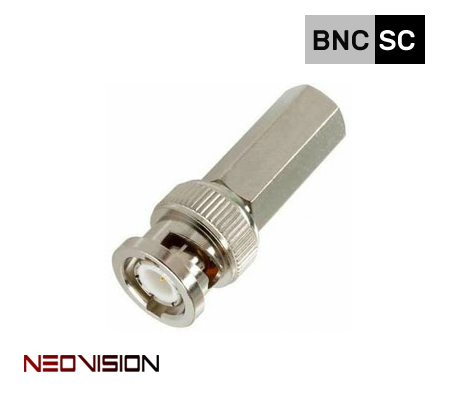 קונקטור BNC בהברגה