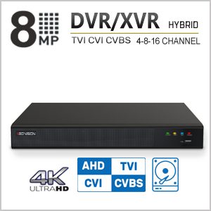מכשיר הקלטה DVR 8MP