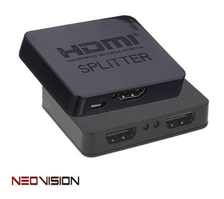 מפצל HDMI 4K ל 2 מסכים